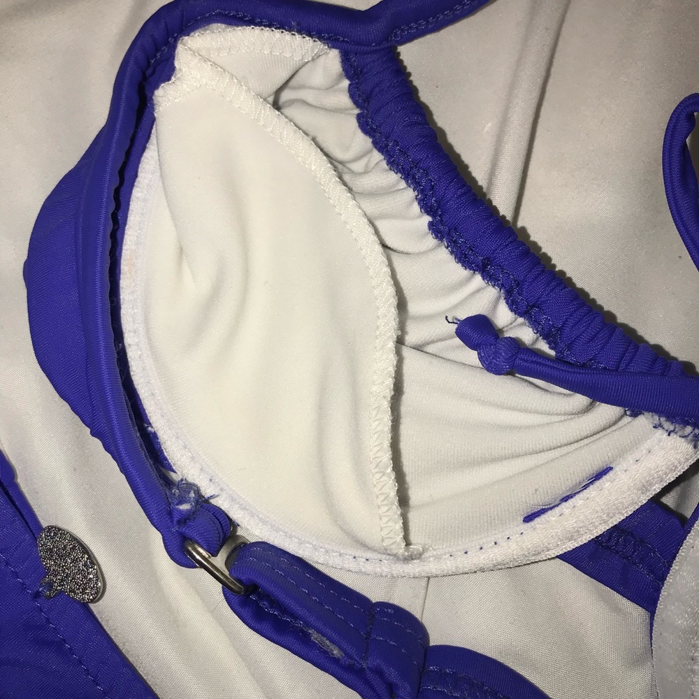 Royal blue Venus bikini set cup - b bottom -6 - Picture 4 of 7